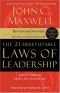 Learning the 21 Irrefutable Laws of Leadership