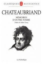 book cover of Memoires d'Outre Tombe by Francois Chateaubriand