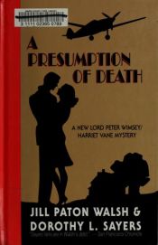 book cover of A Presumption of Death by Jill Paton Walsh