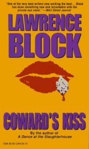 book cover of Coward's kiss by Lawrence Block