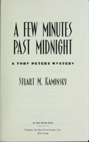 book cover of A Few Minutes Past Midnight by Stuart M. Kaminsky