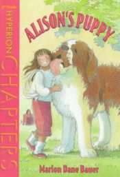 book cover of Alison's Puppy by Marion Dane Bauer