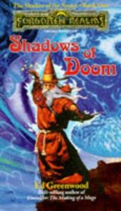 book cover of Shadows of Doom by Ed Greenwood
