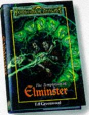 book cover of La tentation d'Elminster by Ed Greenwood