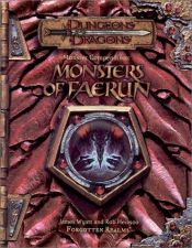 book cover of Monsters of Faerûn by James Wyatt