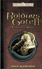 book cover of Baldur's gate II by Drew Karpyshyn