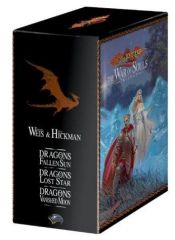 book cover of Dragonlance: The War of Souls Trilogy Boxed Set by Margaret Weis
