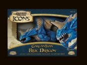 book cover of Gargantuan Blue Dragon (Dungeons & Dragons Icons) by Wizards RPG Team