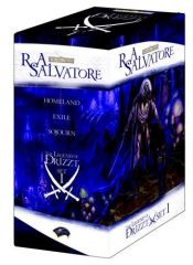 book cover of The Legend of Drizzt: Set 1, Bks. 1-3 (Forgotten Realms) (Forgotten Realms: The Legend of Drizzt) by R. A. Salvatore