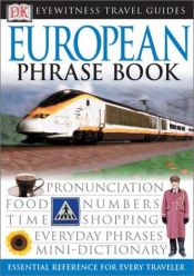 book cover of European phrase book by Berlitz