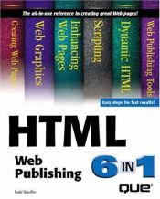 book cover of HTML Web Publishing 6-in-1 by Todd Stauffer