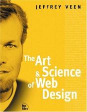 book cover of Arte y ciencia del diseño web by Jeffrey Veen
