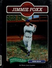 book cover of Jimmie Foxx (Baseball Legends) by Norman L. Macht