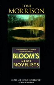 book cover of Toni Morrison (Bloom's Major Novelist) by Harold Bloom