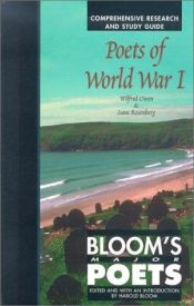 book cover of Poets of World War I: Comprehensive Research and Study Guide (Bloom's Major Poets) (Part 1) by Wilfred Owen