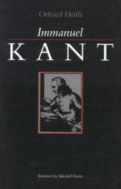book cover of Immanuel Kant by Otfried Hoffe