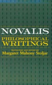 book cover of Philosophical writings by Novalis