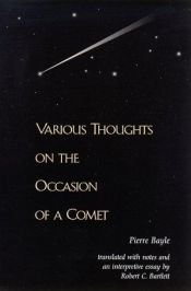 book cover of Various thoughts on the occasion of a comet by Pierre Bayle