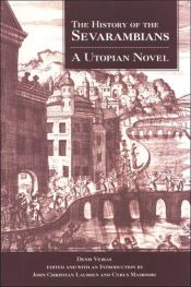 book cover of The History of the Sevarambians: A Utopian Novel by Denis Vairasse
