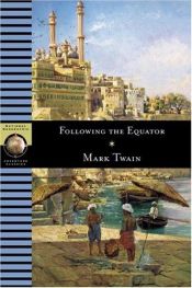 book cover of Following the Equator by Mark Twain