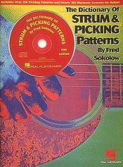 book cover of The Dictionary of Strum and Picking Patterns by Fred Sokolow
