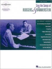 book cover of Sing the Songs of Rodgers and Hammerstein: Low Voice by Richard Rodgers