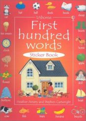 book cover of First Hundred Words English by Heather Amery