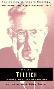 book cover of Paul Tillich by Paul Tillich