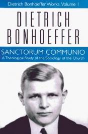 book cover of Sanctorum communio by Dietrich Bonhoeffer