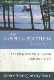 book cover of The Gospel of Matthew (2 volumes) by James Montgomery Boice