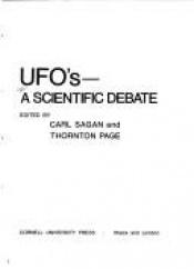 book cover of Ufo's: A Scientific Debate by קרל סייגן