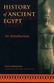 book cover of History of Ancient Egypt: An Introduction by Erik Hornung
