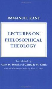 book cover of Lectures on Philosophical Theology by Имануел Кант