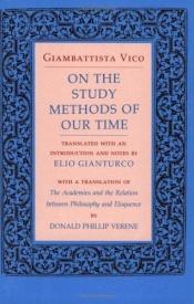 book cover of On the study methods of our time by Giambattista Vico
