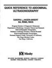 book cover of Ultrasonography Quick Reference by Sandra L. Hagen-Ansert