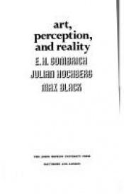 book cover of Art, perception and reality by Ernst Gombrich