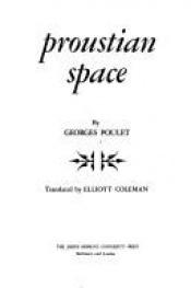 book cover of Proustian Space by Georges Poulet