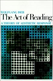 book cover of The act of reading by Wolfgang Iser