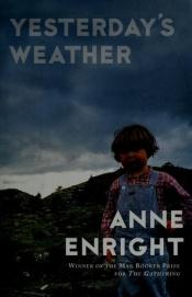 book cover of Yesterday’s Weather by Anne Enright