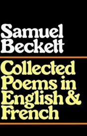 book cover of Collected poems in English and French by Семюел Беккет