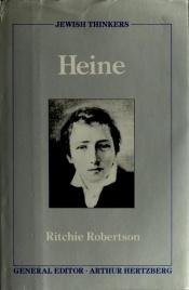 book cover of Heine by Ritchie Robertson