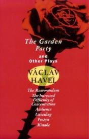 book cover of Zahradní slavnost by Václav Havel