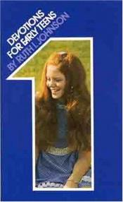 book cover of Devotions for Early Teens, Volume 2 by Ruth Johnson