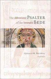 book cover of The abbreviated psalter of the Venerable Bede by Bede