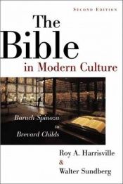 book cover of The Bible in modern culture by Roy Harrisville