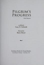 book cover of Pilgrim's progress by Gary D. Schmidt