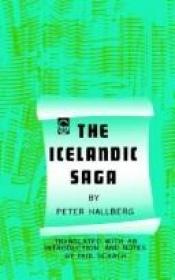 book cover of The Icelandic saga by Peter Hallberg