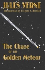 book cover of The Chase of the Golden Meteor by Jules Verne