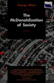 book cover of Die McDonaldisierung der Gesellschaft by George Ritzer