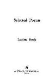 book cover of Selected poems by Lucien Stryk